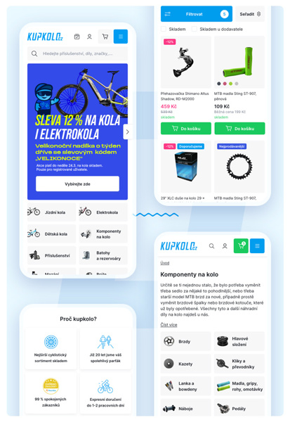 Kupkolo.cz - Redesign e-shopu